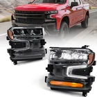For Chevy Silverado 1500 2019-2021 W/ Halogen Signal Led Headlights Left & Right New. Price: $188.10.