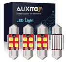 Auxito 4X DE3021 31MM Festoon Led Dome License Plate Interior Light Bulbs Canbus New. Price: $8.54.