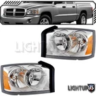 Pair Lh Rh Halogen Headlights For Dodge 2005 Dakota Pickup Truck New. Price: $147.54.