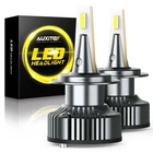 Auxito Y13 Series H7 Led Headlight High & Low Beam Bulbs Kit 72W 16000LM 6500K New. Price: $41.79.