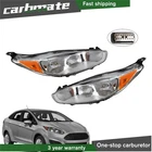 2014-2019 Ford Fiesta Headlights Headlamps Chrome With Bulbs Left And Right New. Price: $134.60.