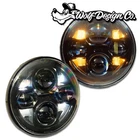 7" Round Sealed Beam Headlights Universal Fit Morimoto LF271 Pair New. Price: $768.00.
