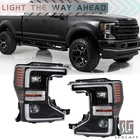 Ford F250 F350 Superduty 2020-2022 Black Full Led Headlights Left+right Side New. Price: $672.04.