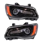 For Chrysler 300 2012-2014 Headlights Pair Clear Lens Halogen With Black Bezel New. Price: $652.02.