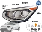 Fits 2014 2015 2016 Kia Soul Projector Halogen Head Light Driver Side KI2502168 New. Price: $325.63.