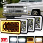 For 1981 1982 1983 1984 1985 1986 Chevy C10 Trucks 4X6 Hi/lo Drl Led Headlights New. Price: $54.00.