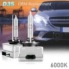 2X New D3S 6000K For Oem 66340HBI 42403 42302 Hid Xenon Headlight Bulb 35W. Price: $21.99.