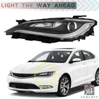 Halogen Headlight For Chrysler 200 2016-2017 W/o Led Drl Left Side Factory Style New. Price: $81.52.