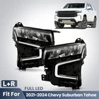 For 2021-2024 Chevy Suburban Tahoe Full Led Headlights Headlamps Pair Left+right New. Price: $301.99.