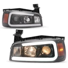 Hecasa Projector Headlights For Dodge Charger 2006-2010 Led Tube Black Lh&rh New. Price: $180.50.