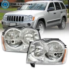 Left&right Side Headlights Headlamps Assembly For 2005-2007 Jeep Grand Cherokee New. Price: $75.09.