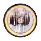 United Pacific 31284 7" Crystal Headlight With Amber Led Halo Ring - New. Price: $69.95.