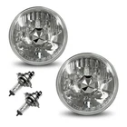 Pairs 7" Round Conversion Headlights Lamps W/bulbs Toyota/ford/chevy/jeep New. Price: $39.99.