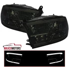 Smoke Headlights Fits 2009-2018 Dodge Ram 1500 2500 3500 Led Strip Bar Quad Lamp New. Price: $141.07.