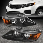 For 11-13 Sorento Oe Style Black Housing Amber Corner Projector Headlight Lamps New. Price: $211.55.