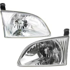 For 2001-2003 Toyota Sienna Headlight Pair Driver And Passenger Side W/bulbs New. Price: $94.06.