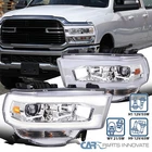 Fits 2019-2024 Dodge Ram 2500 3500 Projector Headlights Led Tube Lamps L+r New. Price: $493.00.