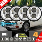 4PCS 3/4" 5.75" Inch Headlights Sealed Beam For 1958-1976 Pontiac Catalina New. Price: $106.99.
