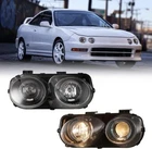 For 94-97 Acura Integra Projector Halo Headlights Assembly Clear Lens Lamps Pair New. Price: $115.99.