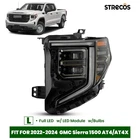 Full Led Headlight W/module For 2022-2024 Gmc Sierra 1500 AT4X Left Driver New. Price: $212.99.
