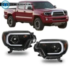 For 2012-2015 Toyota Tacoma Headlights Halogen W/ Led Drl Clear Lens Lh+rh Side New. Price: $178.81.