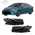 Pair Of Black Double Lens Headlights Headlamps Led For 2025 Toyota Camry Xse Xle New. Price: $295.02.