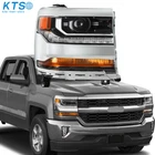 Headlight For 2016-2018 Chevy Silverado 1500 Hid/xenon W/ Led Chrome Housing Rh New. Price: $85.20.