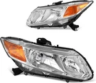Dwvo Headlights Assembly Compatible With 2012-2015 Civic Sedan 4-DOOR 2012-2013 New. Price: $239.99.