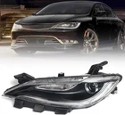 Halogen Headlight Compatible With Chrysler 200C 2015 2016 2017 W/led Drl New. Price: $322.99.