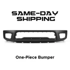 One-piece Front Bumper For Nissan Titan 2017-2019 Without Sensor Holes Black New. Price: $389.99.