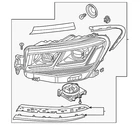 Genuine Volkswagen Composite Assembly 3CN-941-081-B New. Price: $846.35.