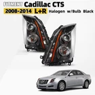 For 2008-2014 Cadillac Cts Halogen Upgrade Headlights Black Conversion Pair New. Price: $129.99.
