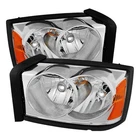 For Dodge Dakota 05-07 Spyder Driver & Passenger Side Chrome Euro Headlights New. Price: $165.33.