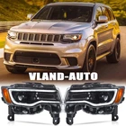 Black Headlights Lamps Led Drl For 2017-2021 Jeep Grand Cherokee Hid/xenon Lh+rh New. Price: $394.99.