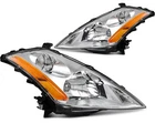 Headlights Assembly For Nissan Murano 3.5L 2003- 2006 Chrome Housing Pair New. Price: $159.99.