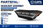 2022-2026 Acura Mdx Passenger Right Led Headlight Dark Chrome Trim Capa New. Price: $1318.92.