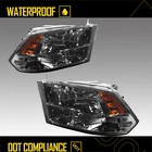 Pair New For 2009-2012 Dodge Ram 1500 2500 3500 Smoke Lens Headlights Assembly. Price: $97.99.