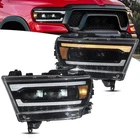 Vland Led 2PROJECTOR Headlights Set For 2019-2024 Dodge Ram 1500 W/animation New. Price: $499.99.
