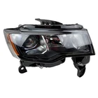 Oem 2016 - 2021 Jeep Grand Cherokee Black Right Rh Halogen Headlight 68266646AF Used. Price: $239.99.