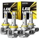 Auxito 9005 HB3 H11 Led Headlight Kit Bulb High Low Beam White Super Bright Eoa New. Price: $79.79.