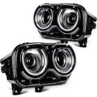 Left Right Led Headlight Assembly For 2015-2022 Dodge Challenger W/ Projector New. Price: $219.99.