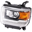 Left Projector Headlight For Gmc Sierra 1500 2014-2018 Halogen With Bulb(s) Capa New. Price: $326.91.