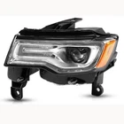 Xenon/hid Headlight Assembly For 2017-2021 Jeep Grand Cherokee Left Chrome 10PIN New. Price: $166.99.