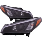 Headlights Set Black For 2015-2017 Hyundai Sonata HY2503201 Halogen HY2502201 New. Price: $519.55.