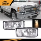 Fit For 2007-2015 Chevy Silverado 1500 2500 Front Bumper Fog Lights Lamps Pair New. Price: $19.87.
