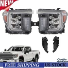 Pair For 2020-2023 Gmc Sierra 2500 3500 Hd Full Led Headlights Headlamps L+r Us New. Price: $609.99.