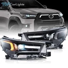 Vland Projector Headlights For 2021-25 Toyota Hilux Fits Halogen &led Model New. Price: $399.99.