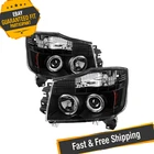 Spyder 5011572 Black Projector Headlights For 04-15 Nissan TITAN/04-07 Armada New. Price: $285.10.