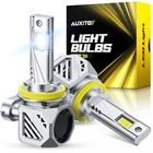 2 Auxito H11 H9 Led Headlight Bulb High Beam Super Bright 16000LM Canbus 6500K New. Price: $47.49.