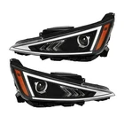 Driver&passenger Headlight For Hyundai Elantra 2019 2020 Black Housing Halogen New. Price: $130.03.
